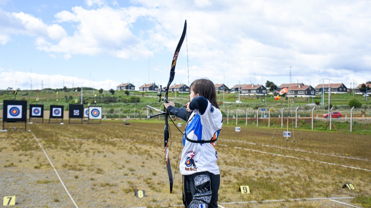 El fin de semana tuvo lugar el primer torneo de tiro con arco en Ushuaia