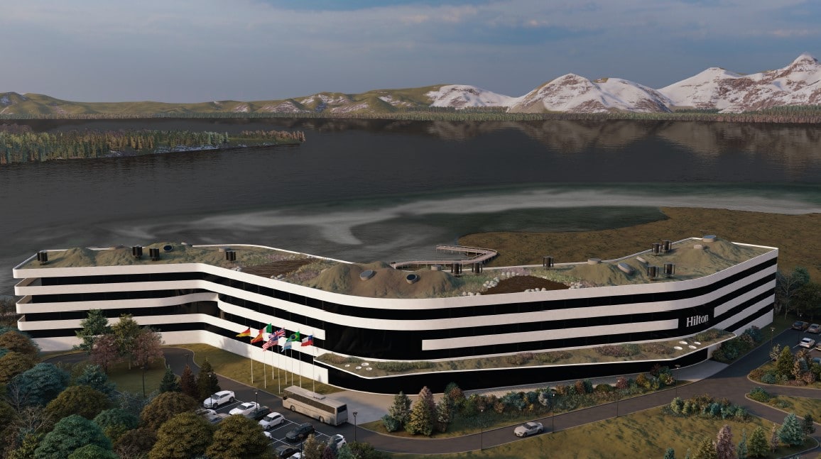 Hilton presentó el proyecto de construcción de su nuevo hotel en Ushuaia