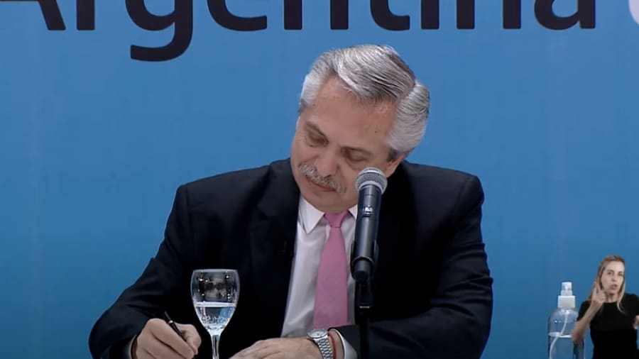 Alberto Fernández presentó la ampliación de las becas Progresar