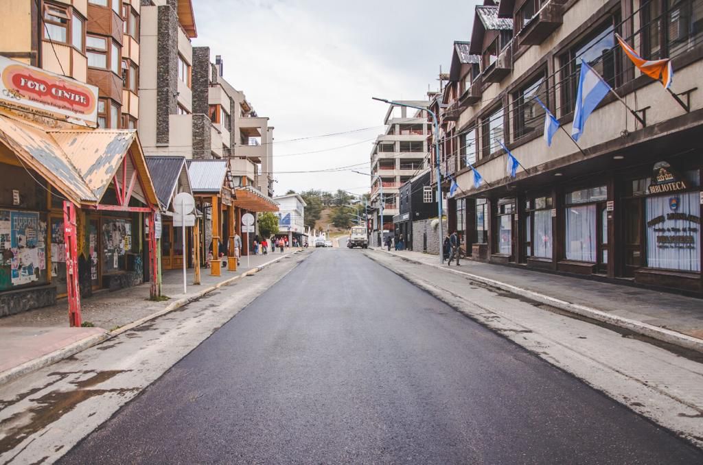 Avanza la repavimentación de calle San Martín