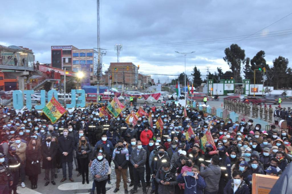 Inauguraron la plaza “Islas Malvinas Argentinas” en el Alto