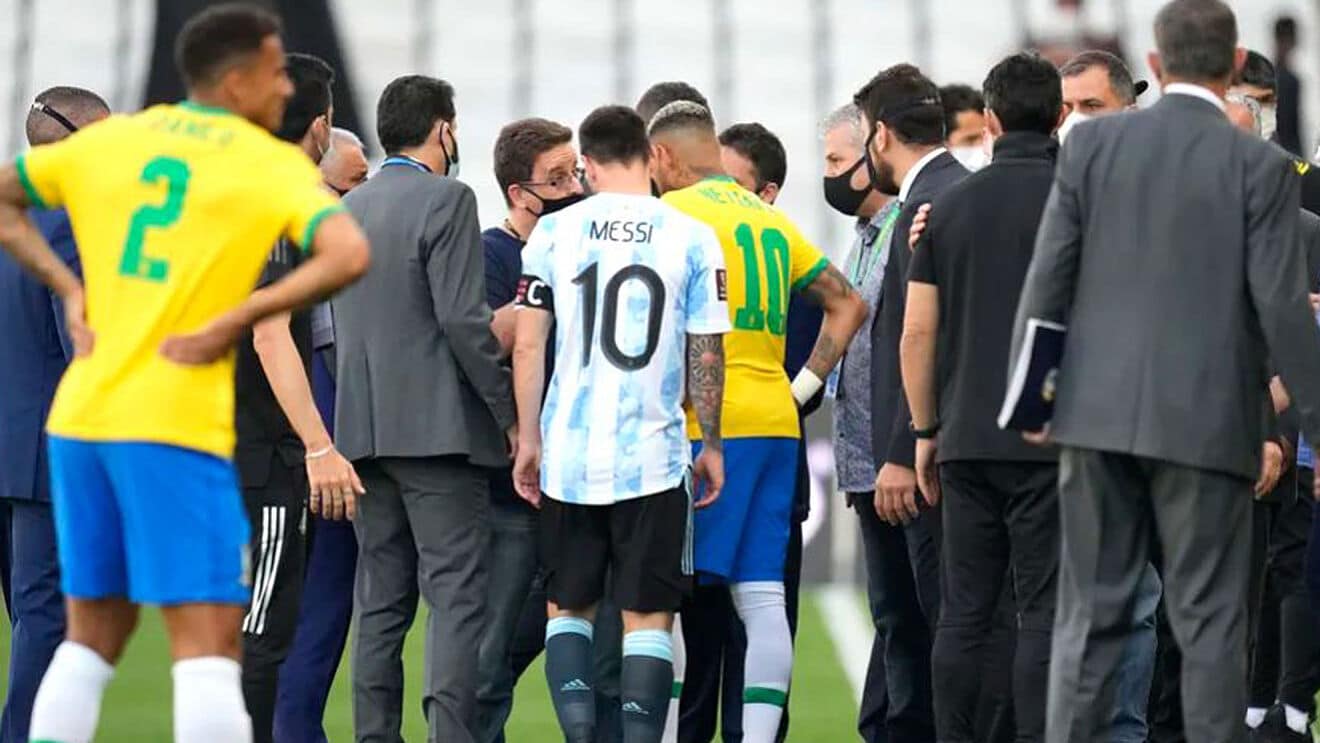 FIFA ordena repetir el partido suspendido entre Argentina y Brasil