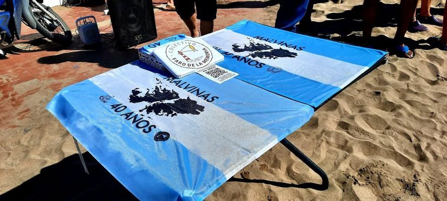 Balnearios de Mar del Plata izarán banderas con las Islas Malvinas