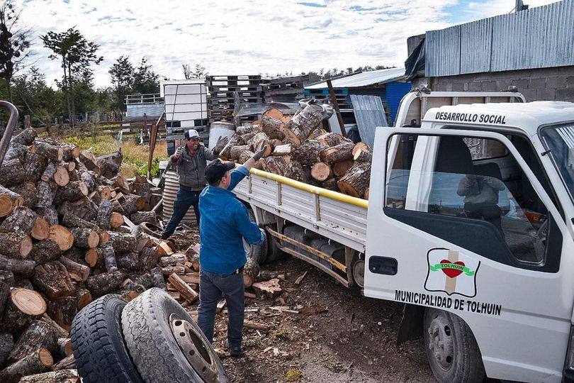 Tolhuin: beneficiarios del servicio de leña deben comunicarse con desarrollo social