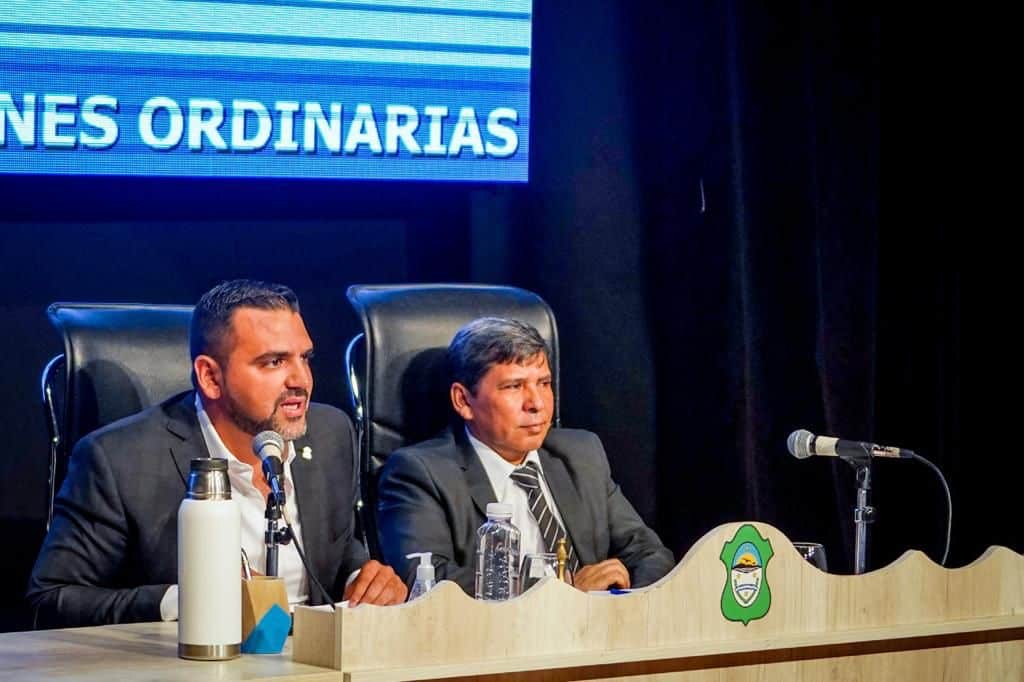 Vuoto encabezó la apertura del período de sesiones ordinarias del Concejo Deliberante