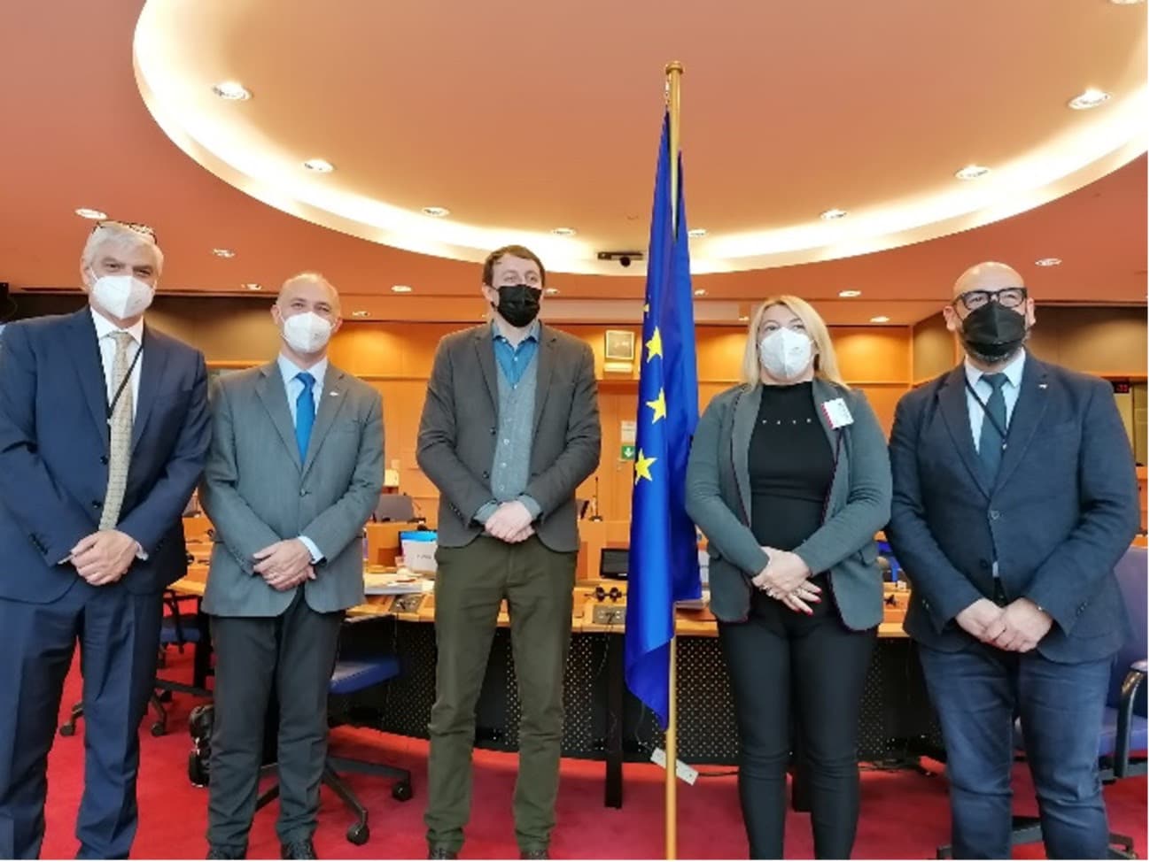 “Concluyeron importantes días de trabajo en relación a la agenda Malvinas en la Unión Europea”, confirmó Bertone