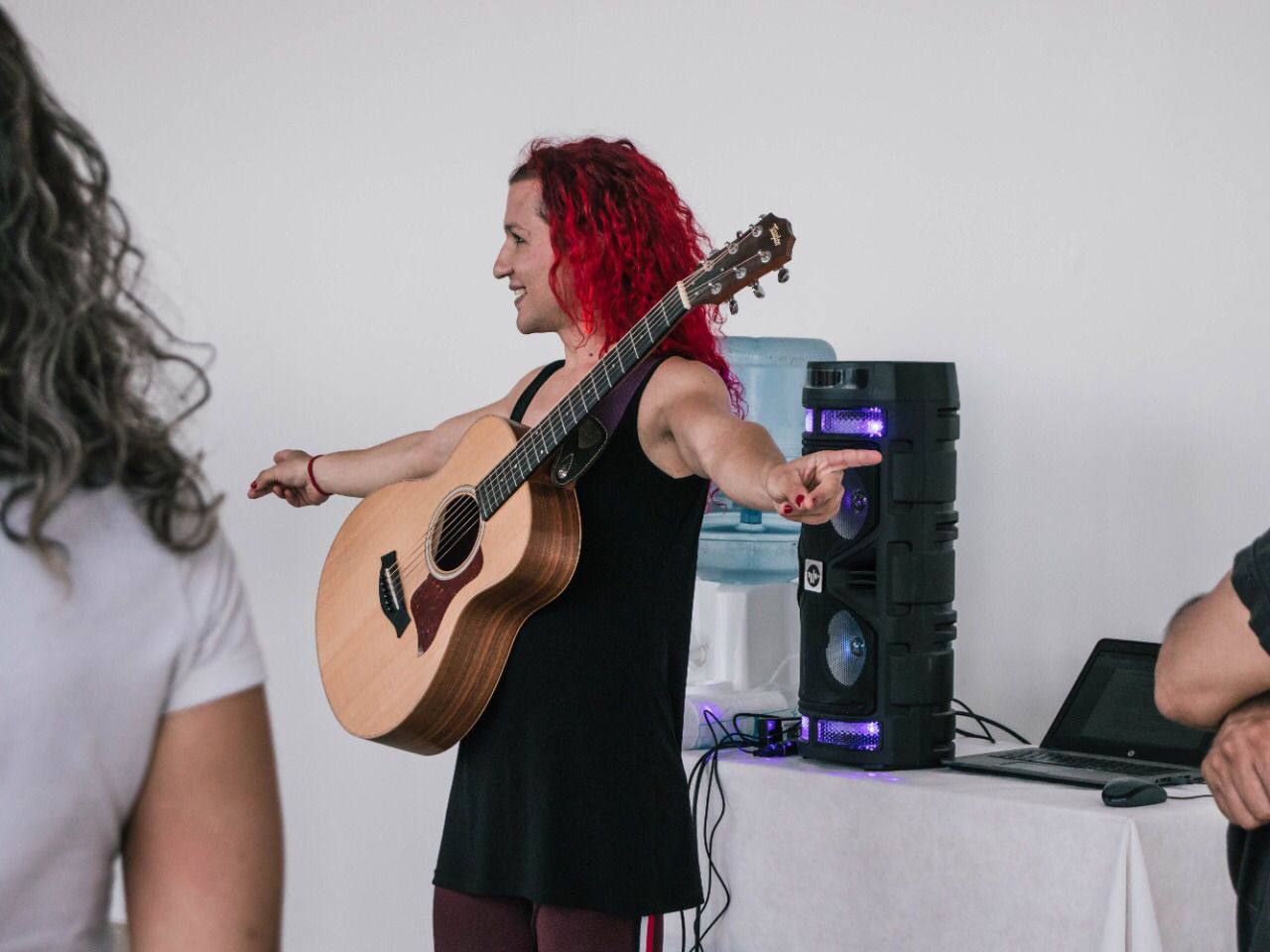 Se realizó el show de Anikké y los talleres de interpretación cancionera