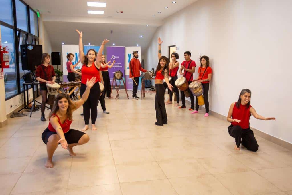 Realizaron un taller y show del colectivo Afro Fueguino