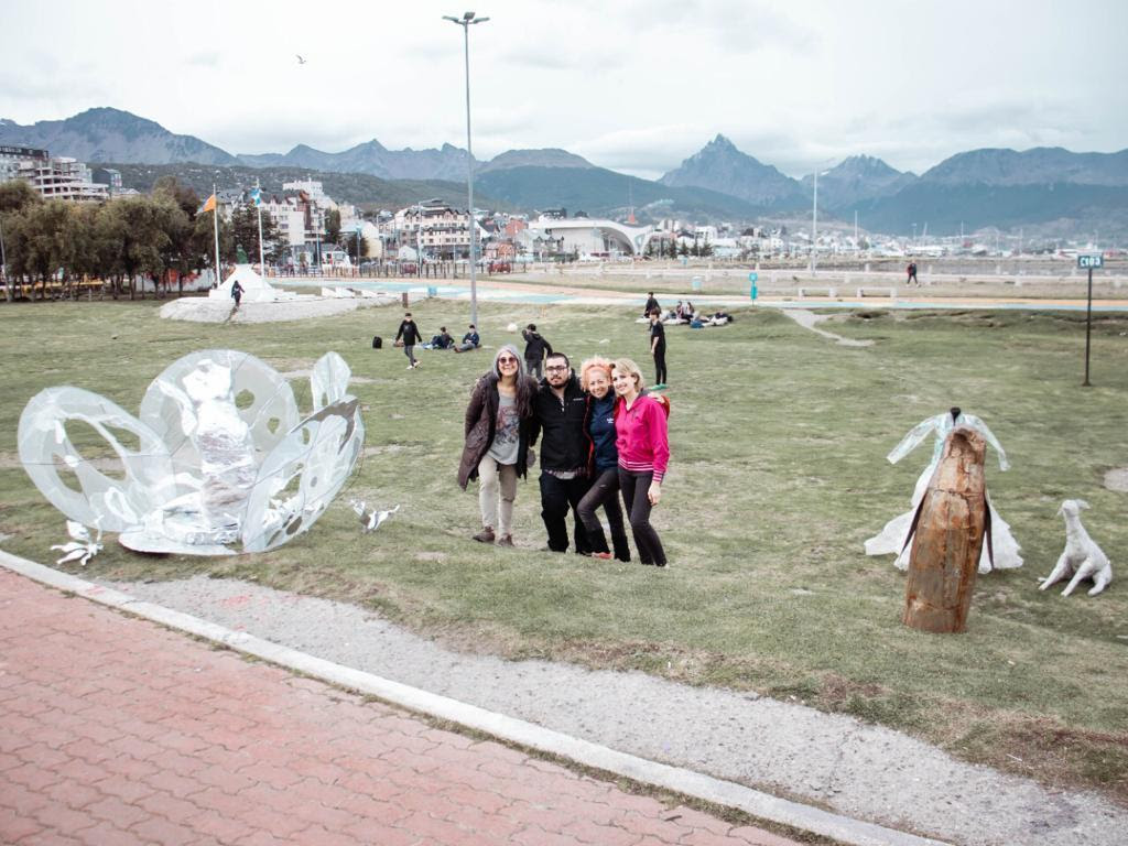 El 2°Festival Austral Crea Eco se realizo con muestras y talleres de arte reciclado