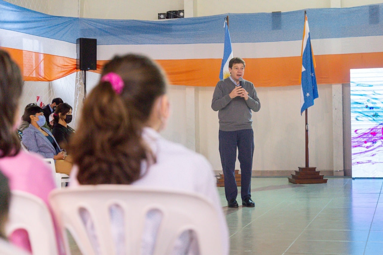 El acto de apertura de clases fue en la Escuela Nº 48 “Mujeres Veteranas de la Guerra de Malvinas”