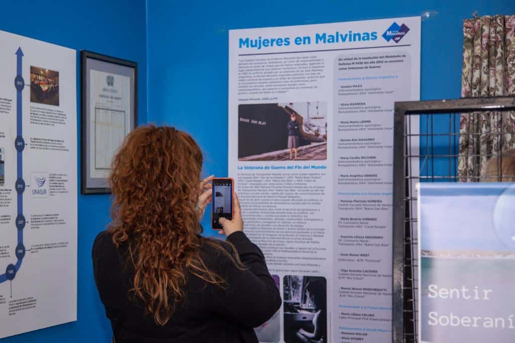 La muestra “Soberanía” estará durante el mes de abril