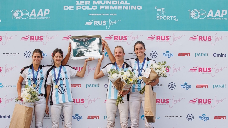 Argentina ganó el primer Mundial de Polo Femenino