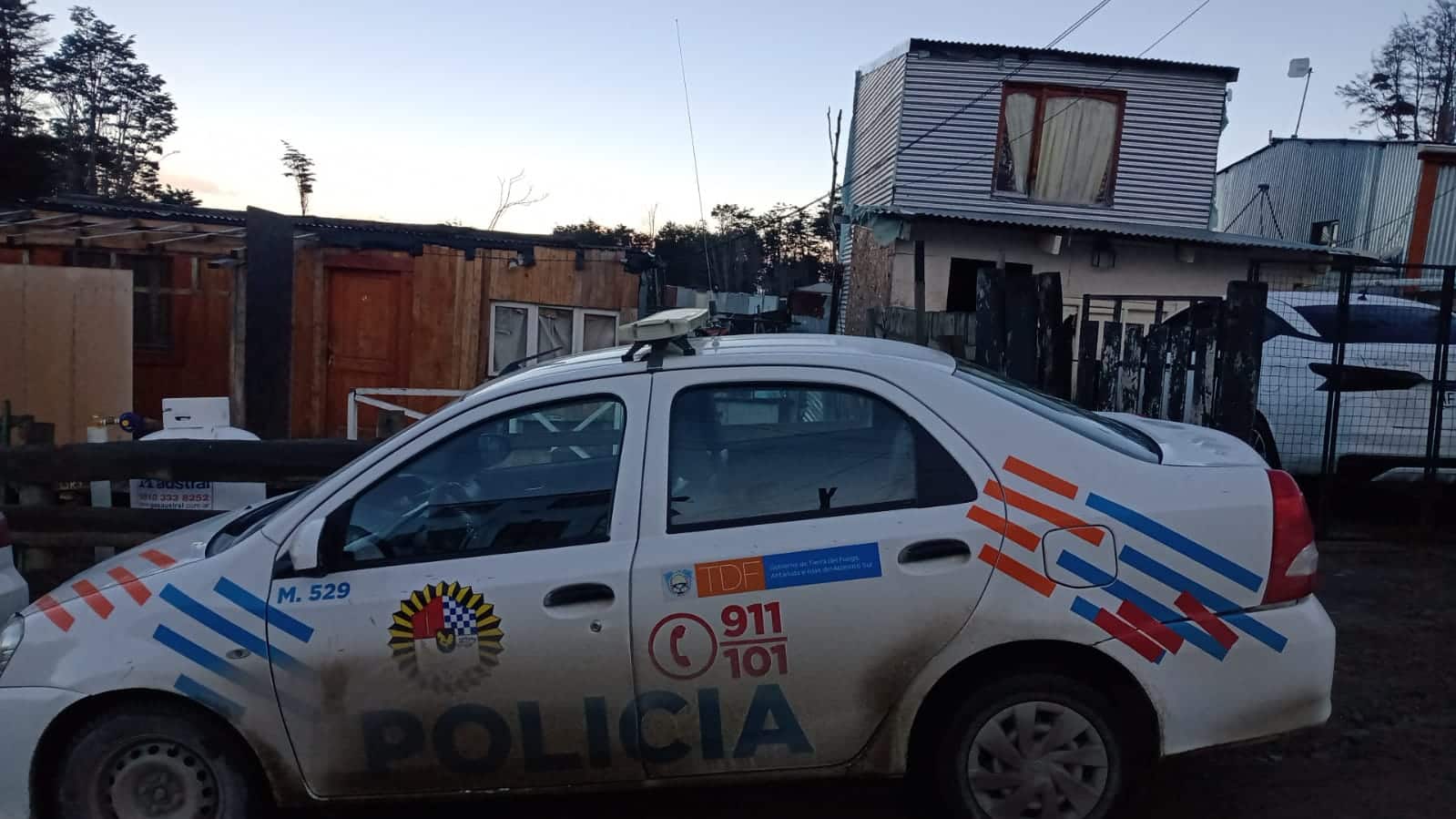 Identificaron a un sujeto por agresión a un taxista en Ushuaia