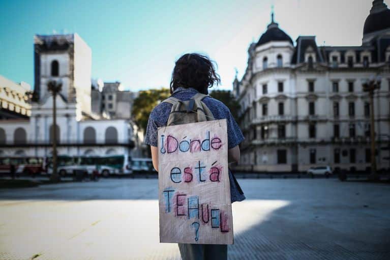 Habrá una marcha en el Congreso por la desaparición de Tehuel de la Torre