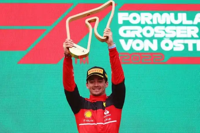 Fórmula 1: Leclerc ganó el GP de Austria
