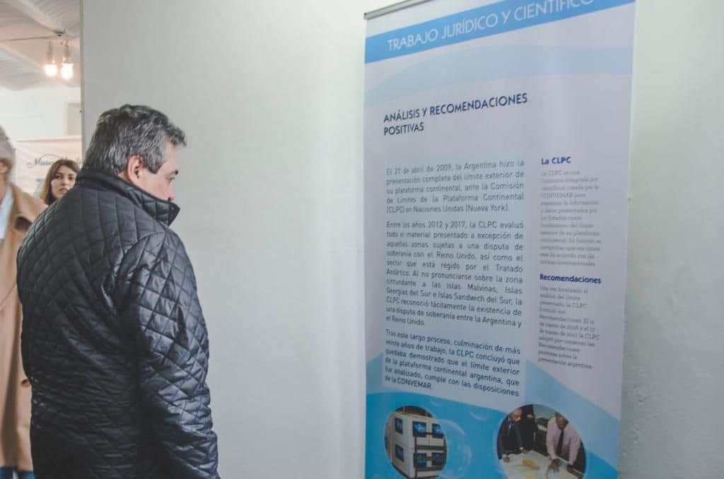 Se realizó una muestra itinerante sobre la Plataforma Continental