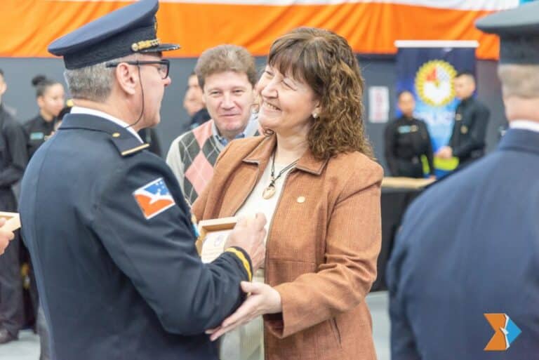 “Es una Policía sana, que está al servicio de las fueguinas y fueguinos”, dijo Urquiza