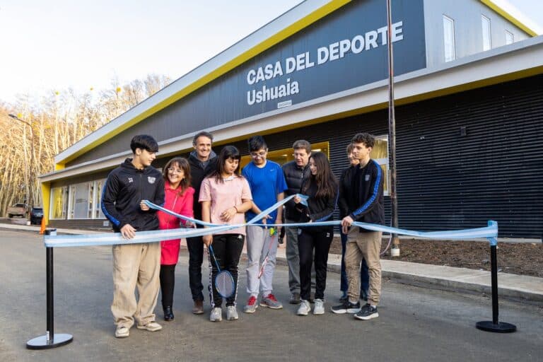 Fue inaugurada la Casa de Deportes en Ushuaia