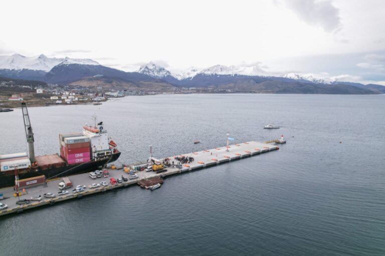 Querciali: «La obra del Puerto de Ushuaia fortalece el posicionamiento de Tierra del Fuego»