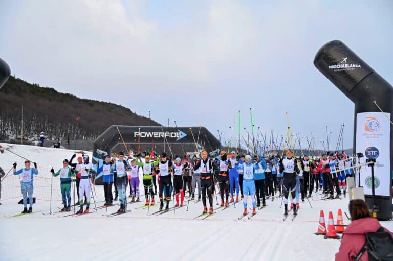 INFUETUR acompañó una nueva edición de la Marchablanca y Ushuaia Loppet