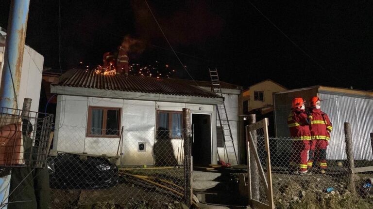 Desperfecto eléctrico provocó el incendio de una casa
