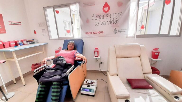 El Ministerio de Salud recuerda a la población la importancia de donar sangre habitualmente