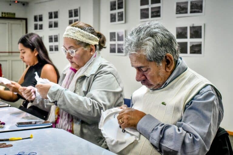 Continúa la campaña de creación colectiva «Bordando Soberanía»