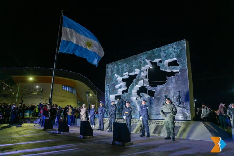 Ushuaia acompañó a los Excombatientes de Malvinas