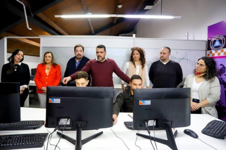 Vuoto verificó los trabajos del operativo invierno