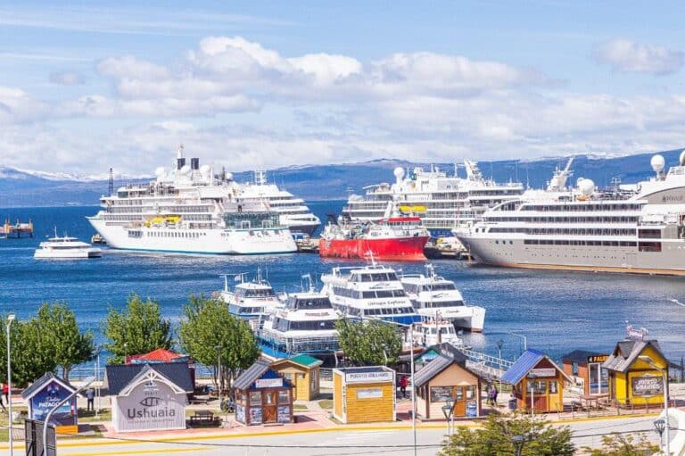 Murcia celebró la mayor afluencia de cruceros en Ushuaia