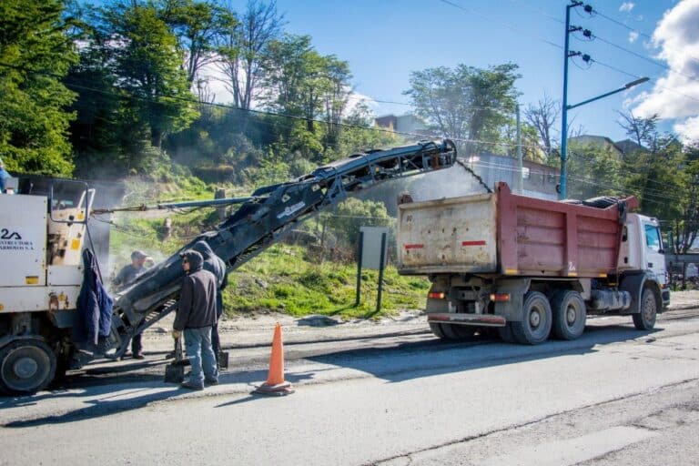 Avanza la recuperación en Yrigoyen y Héroes de Malvinas