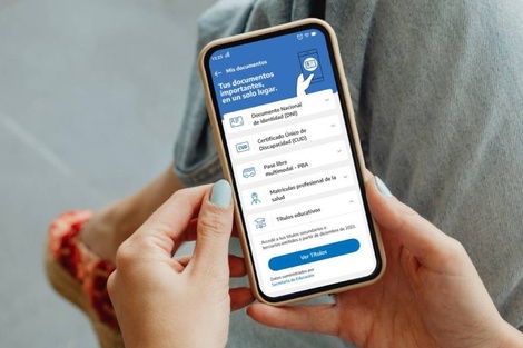 Desde la App Mi Argentina, se podrán descargar títulos secundarios y superiores
