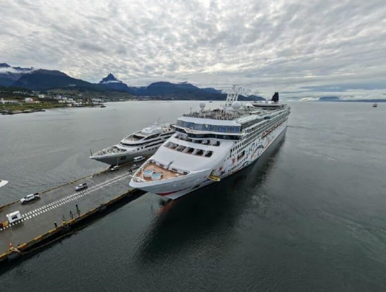Por primera vez, un crucero bioceánico realizará en Ushuaia el recambio de 5000 pasajeros