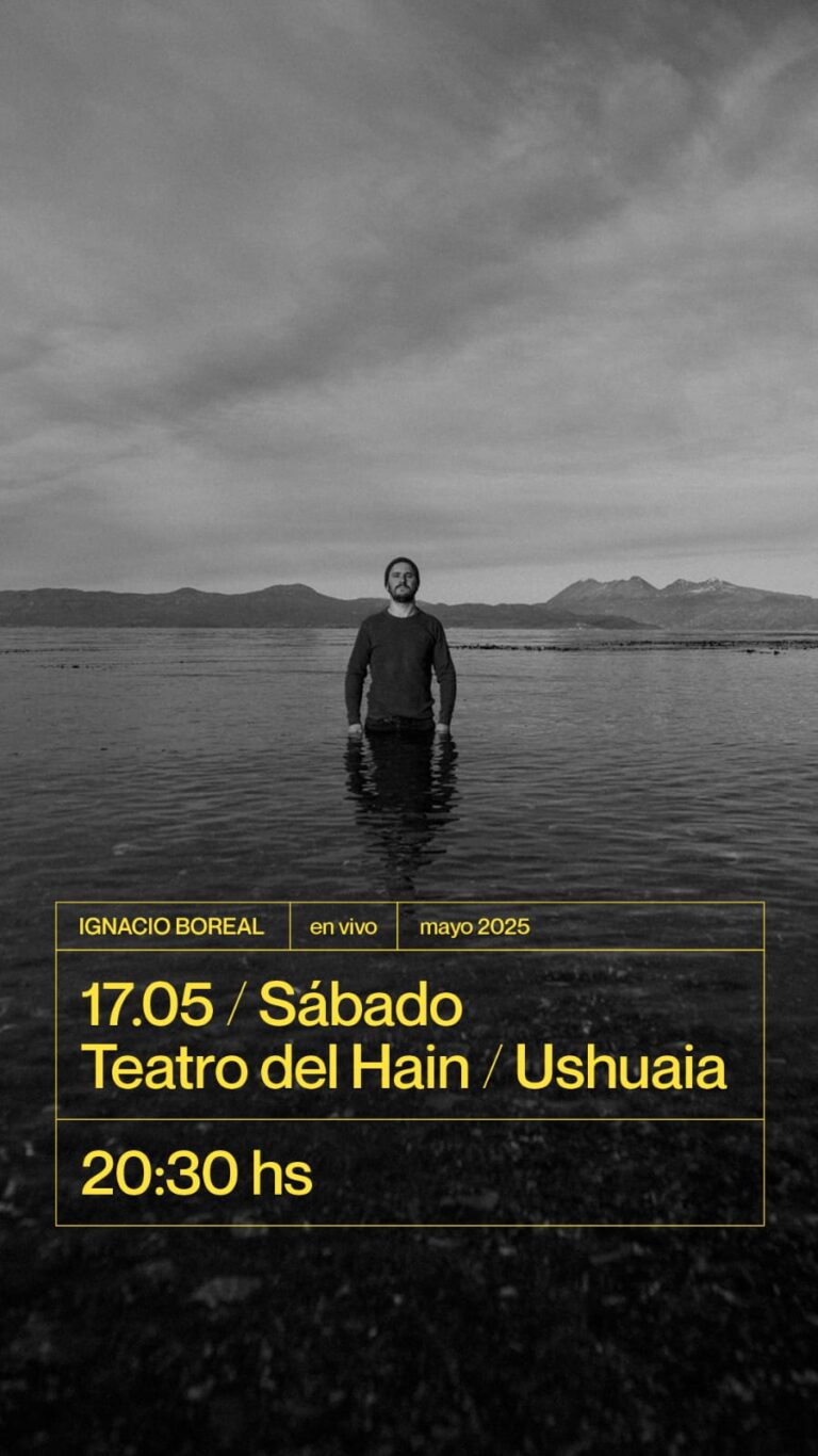 Música: Ignacio Boreal cierra su gira patagónica sur en Ushuaia