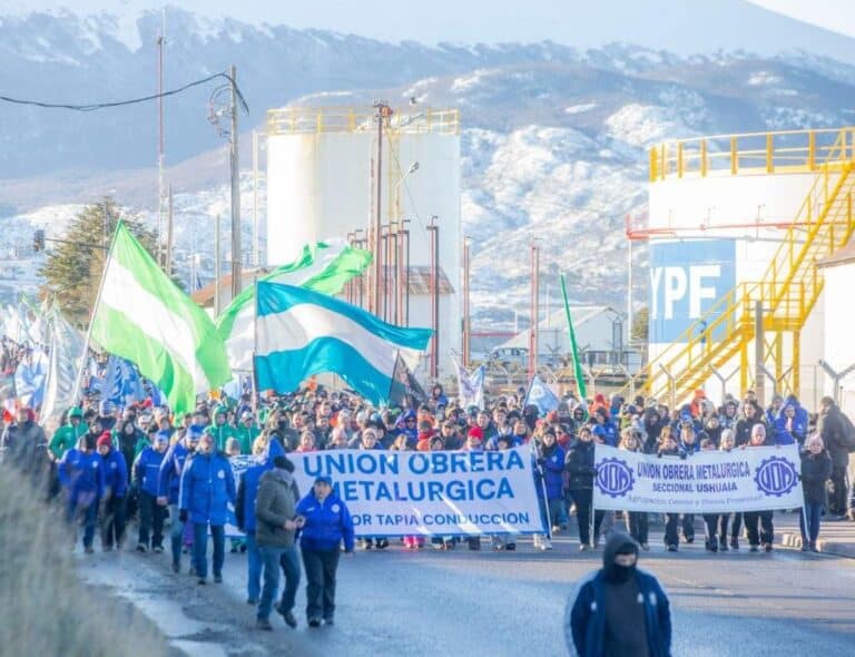 Vuoto: «los fueguinos estamos en pie de lucha»