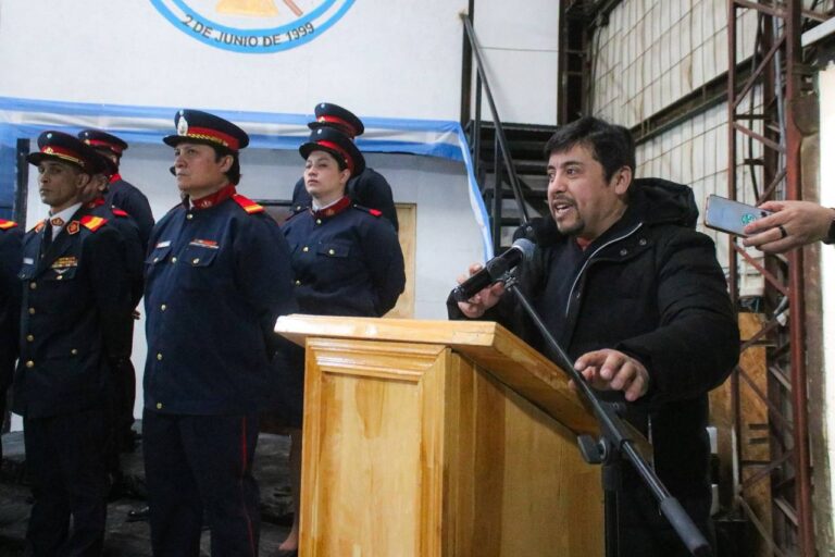 El municipio celebró los 26 años del cuartel de bomberos voluntarios