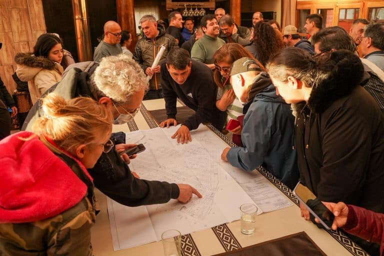 Se oficializa la mensura de altos de la laguna para acercar servicios a 740 familia