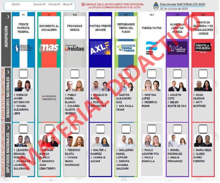 Presentan boleta única y sorteo para el proceso electoral