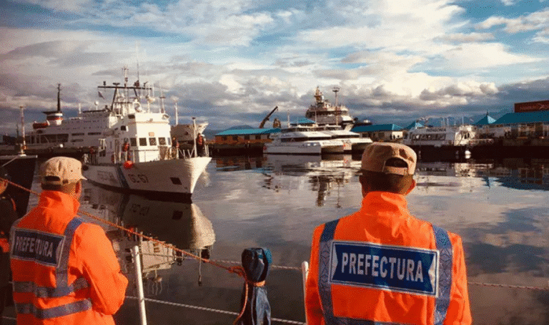 Se encuentra abierta la inscripción para personal de la marina mercante en Tierra del Fuego