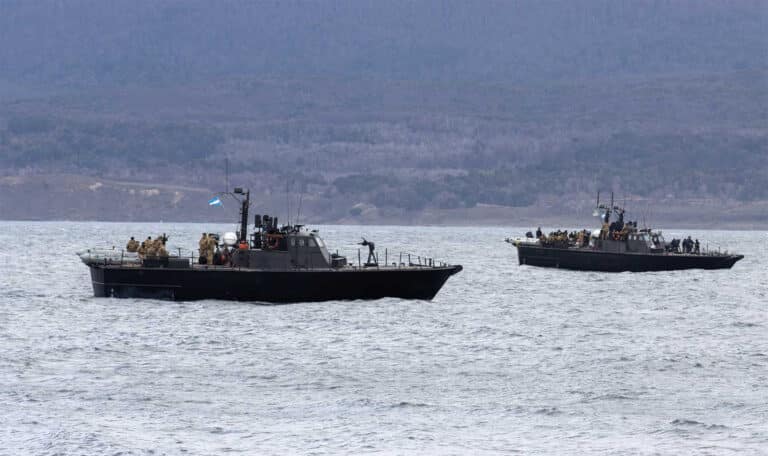 Adiestramiento conjunto de Fuerzas Especiales en la región fueguina