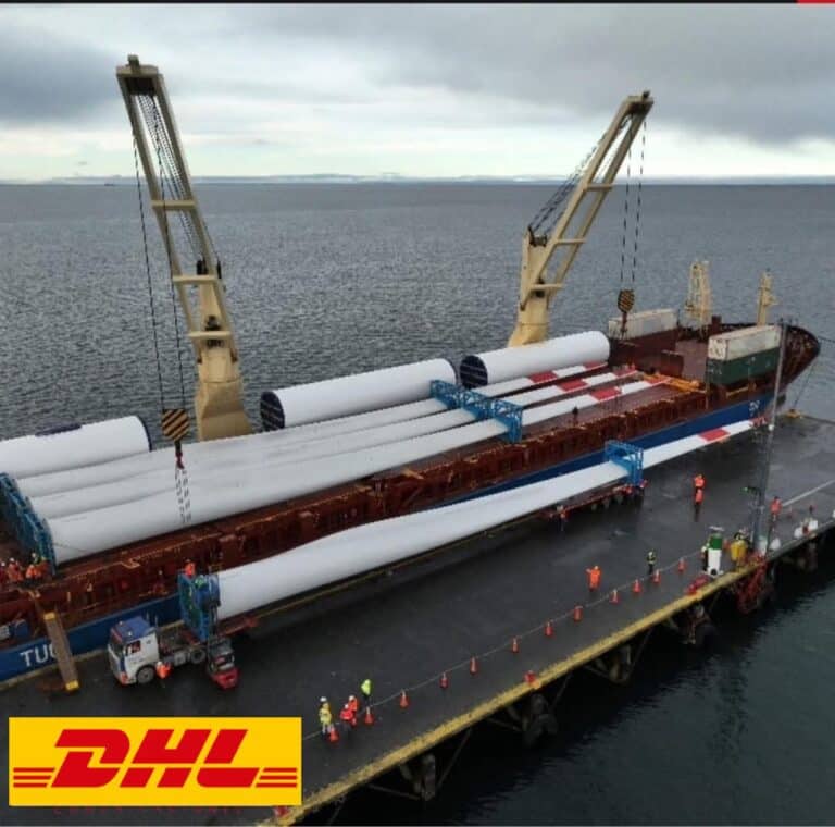 DHL Global Forwarding y TotalEnergies con una operación logística sin precedentes