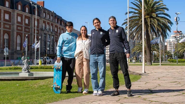 Los embajadores deportivos engalanaron el primer día de competencia