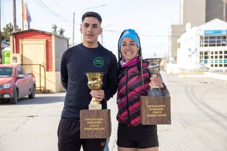 Ernaga y Martinez se quedaron con los 8k de Rio Grande