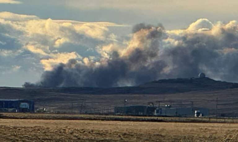 Incendio en planta de residuos industriales
