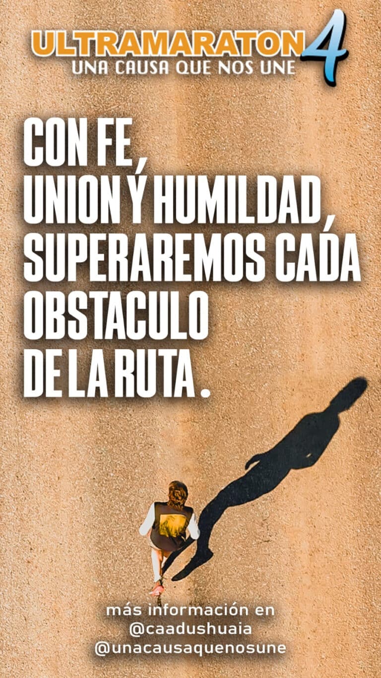 Federico Sciurano comenzó la Ultra Maratón “Una Causa que nos Une 4” en un Vendaval de Emoción y Viento Fueguino