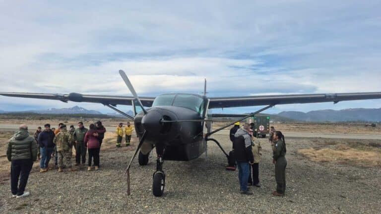 El Ejército evaluó con éxito la pista de aviación de Tolhuin