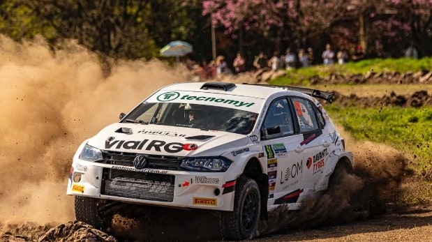 Santino Rossi volvió a ganar en el Rally Argentino