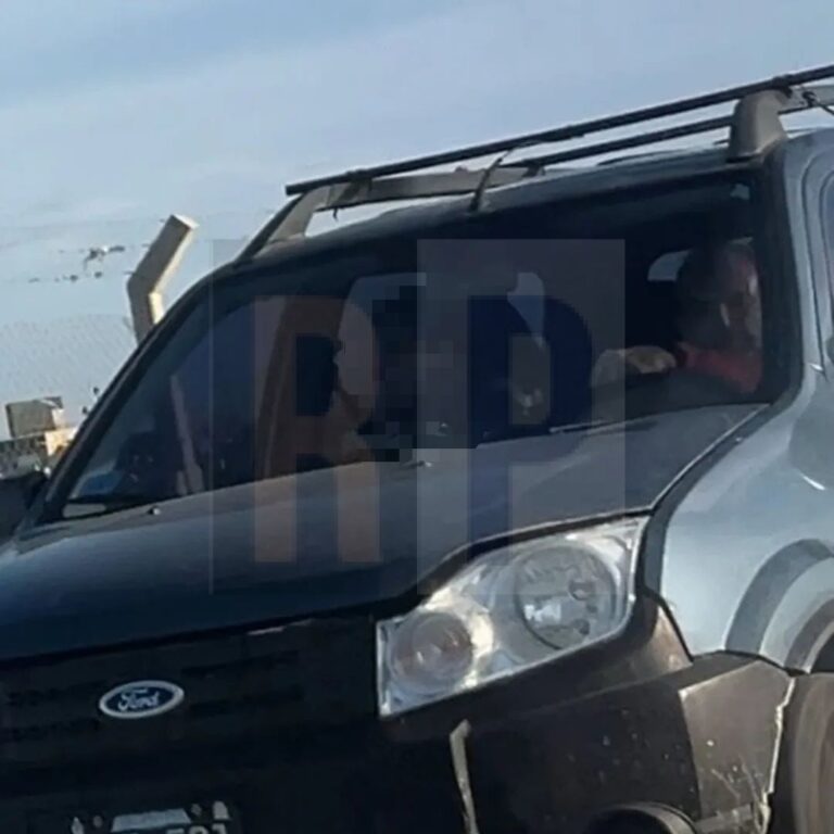 Familiares de víctimas escrachan a conductor imputado por doble homicidio en la Ruta 3