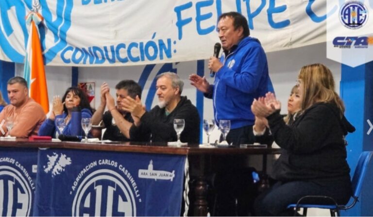 ATE convocó a paro nacional contra la reforma laboral