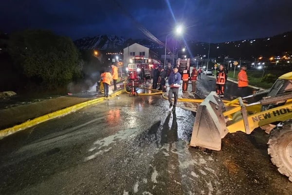 Ushuaia activó operativos en cuencas hídricas críticas
